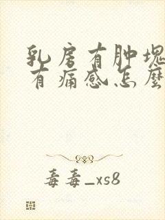 乳房有肿块按压有痛感怎么办