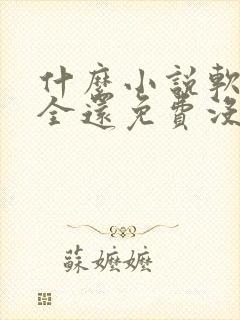 什么小说软件最全还免费没有广告