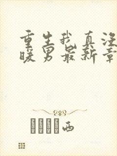 重生我真没想当暖男最新章节目录