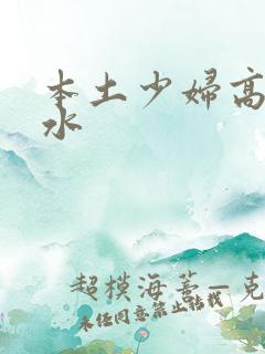 本土少妇高潮喷水