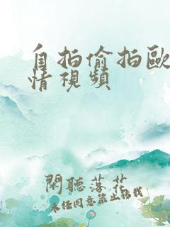 自拍偷拍欧美激情视频