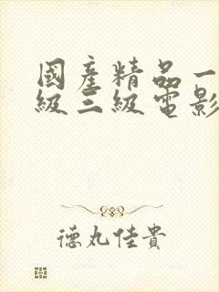 国产精品一级二级三级电影在线观看