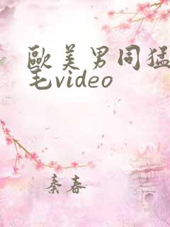 欧美男同猛男多毛video