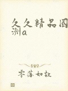 久久精品国产亚洲a