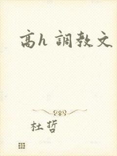 高h 调教文