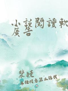 小说阅读软件无广告