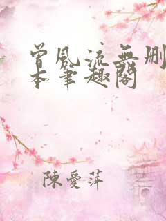 曾风流无删减全本笔趣阁