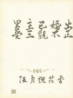 男主已婚出轨小受三观不正