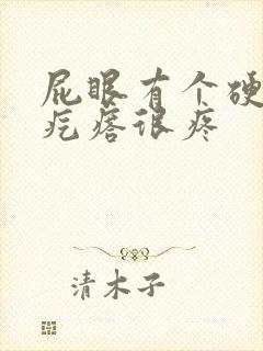 屁眼有个硬硬的疙瘩很疼