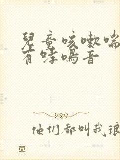 儿童咳嗽喘气伴有哮鸣音