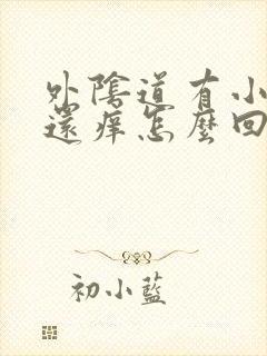 外阴道有小疙瘩还痒怎么回事