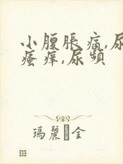 小腹胀痛,尿道瘙痒,尿频