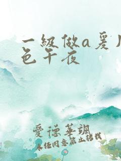 一级做a爰片性色午夜