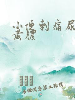 小便刺痛尿道流黄脓