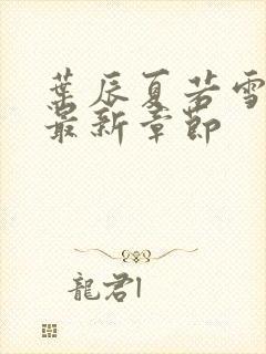 叶辰夏若雪小说最新章节