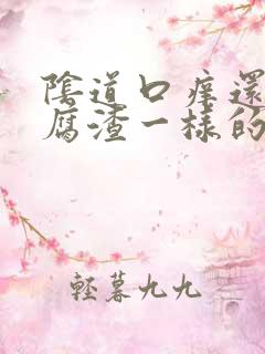 阴道口痒还有豆腐渣一样的东西