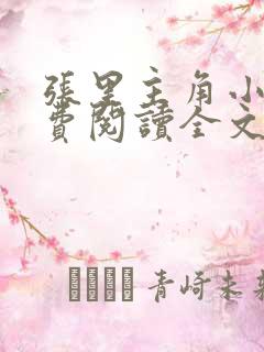 张里主角小说免费阅读全文无弹窗