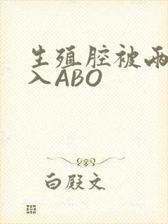 生殖腔被两根进入ABO