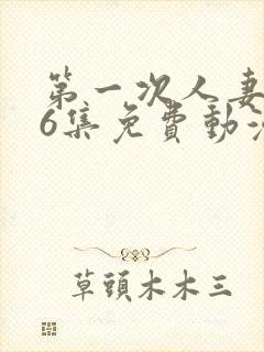 第一次人妻1～6集免费动漫