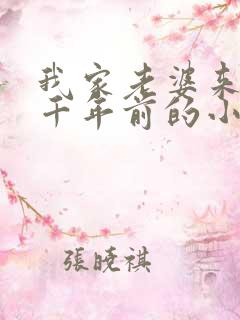 我家老婆来自一千年前的小说