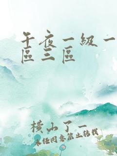 午夜一级一区二区三区