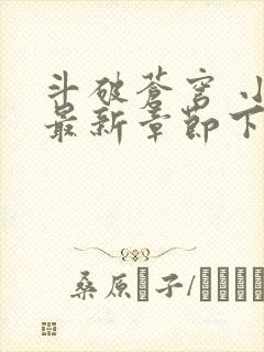 斗破苍穹 小说最新章节下载