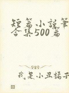 短篇小说笔趣阁合集500篇