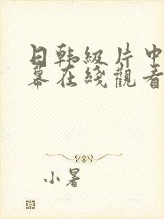 日韩级片中文字幕在线观看