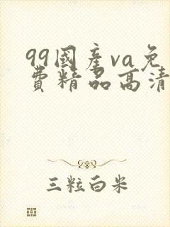 99国产va免费精品高清在线