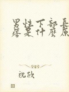 男性下部长了疙瘩是什么原因