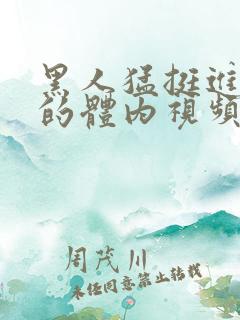 黑人猛挺进小莹的体内视频