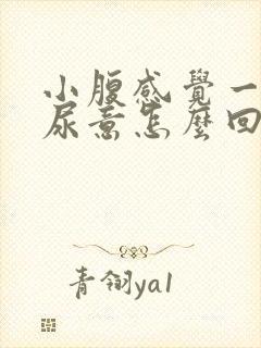 小腹感觉一直有尿意怎么回事