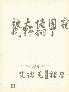 被大佬团宠后,我野翻了