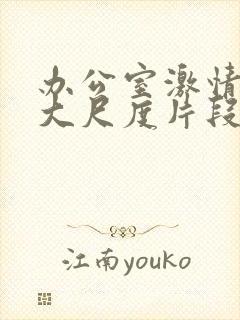 办公室激情呻吟大尺度片段