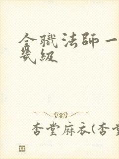 全职法师一阶有几级