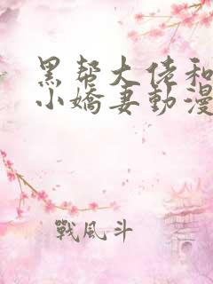 黑帮大佬和他的小娇妻动漫全集结局是什么