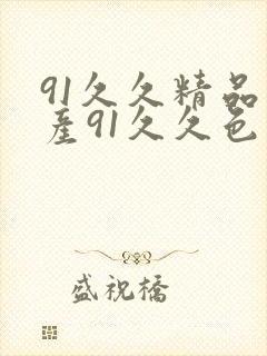 91久久精品国产91久久色