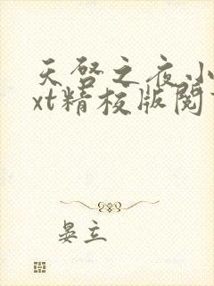 天启之夜小说txt精校版阅读