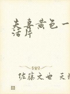 夫妻黄色一级生活片