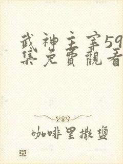 武神主宰595集免费观看