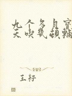 九个多月宝宝每天吃几顿辅食