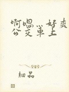 啊嗯…好爽好棒公交车上