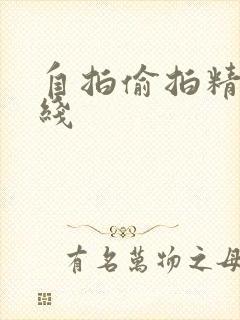 自拍偷拍精品在线