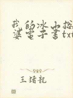 我的冰山总裁老婆电子书txt下载