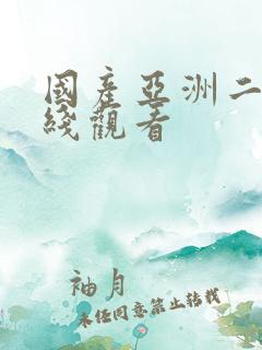 国产亚洲二区在线观看