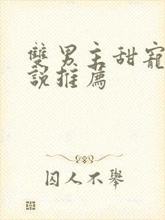 双男主甜宠文小说推荐