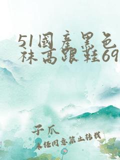 51国产黑色丝袜高跟鞋69