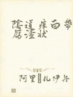 阴道痒白带多豆腐渣状