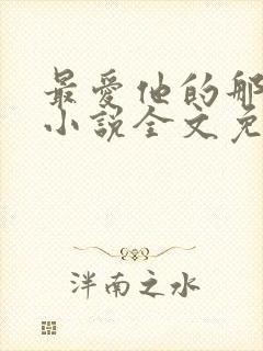 最爱他的那十年小说全文免费阅读