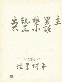 出轨双男主三观不正小说